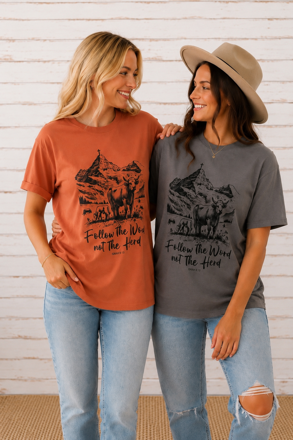 Follow the Word Not the Herd Graphic Tee