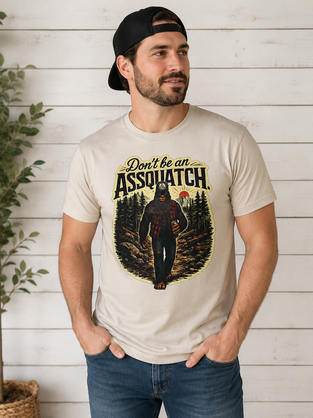 Don't Be an Assquatch Graphic Tee