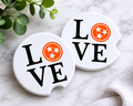 Love Tennessee Car Coaster Set